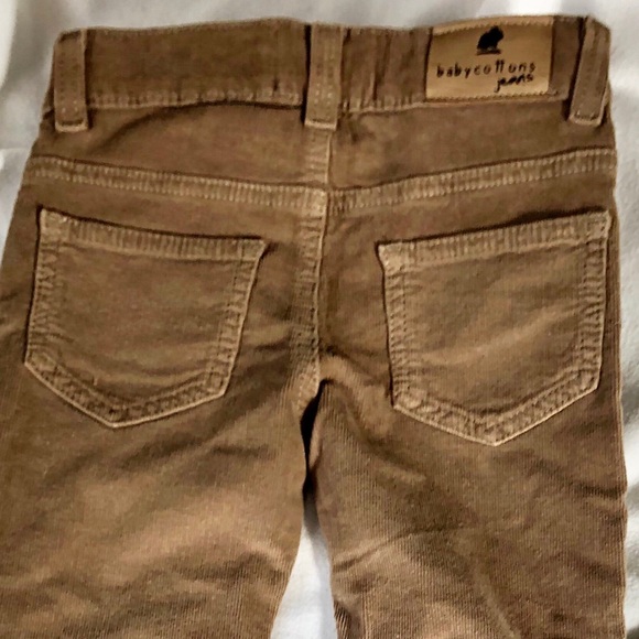 BABYCOTTONS brown/tan corduroy jeans size 4 🍰 - Picture 4 of 5